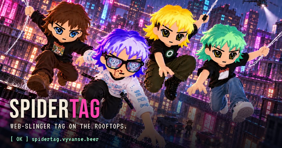 SPIDERTAG poster